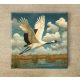 Ceramic tile mural - birds -blue tit 
