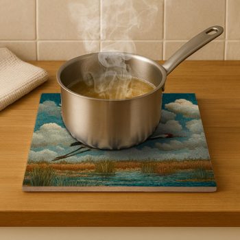 Ceramic tile mural - birds -blue tit 