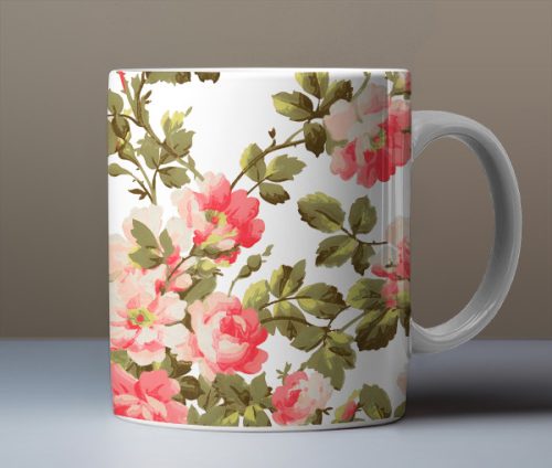 Flower mug