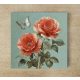 Roses - ceramic tile trivet