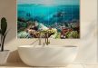Tile mural - coral reef IV.