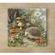 Tile mural - wildlife -hedgehog II. 