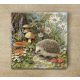 Tile mural - wildlife -hedgehog II. 