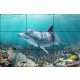 Tile mural - water world - dolphins 