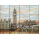 Tile mural - building - Big Ben 