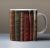 Bookshelf mug