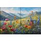 Ceramic tile mural - fruits