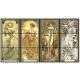 Alfons Mucha  csempe (80 x 45 cm)