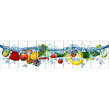 Ceramic tile mural - african animals  Ceramic tile mural - african animals