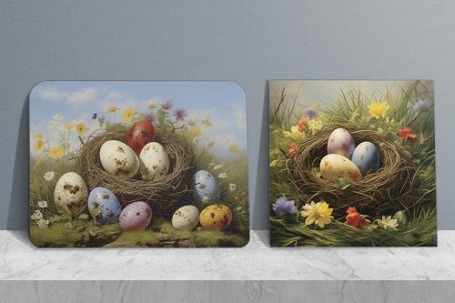 Easter eggs - kitchen set