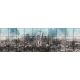 Futurisztikus város - Mozaik csempe (152x45)