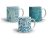 William Morris kék bögre szett
