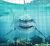 Tile mural - water world - Great White shark