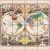 Tile mural - antique map 