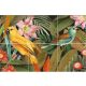 Tile mural - birds -Hummingbird II. 