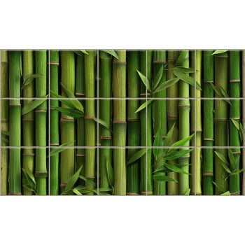 Bambusz mintás csempe