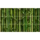 Bamboo tile mural
