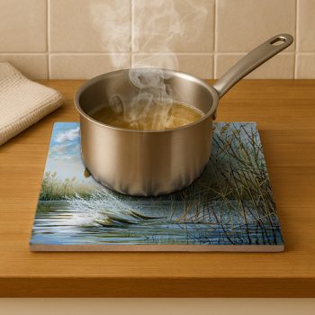 Tile mural - fishes -fishing 