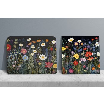 Wild flowers - kitchen set