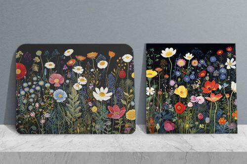 Wild flowers - kitchen set