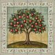Ceramic tile mural - apple tree