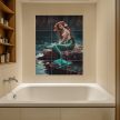 Ceramic tile mural - Little Mermaid