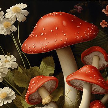 Forest still life - kitchen set