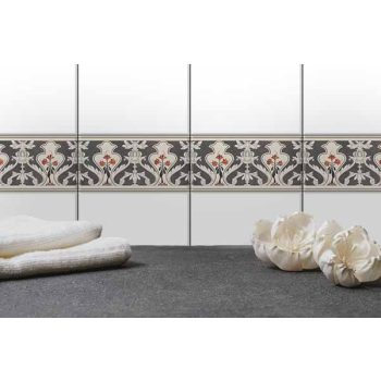 Arab ornamentika mintás bordűr csempe