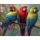 Ceramic tile mural - idyll in the garden