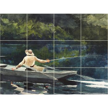 Casting - ceramic tile mural Casting - ceramic tile mural