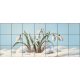 Ceramic tile mural - Orchids