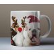 Christmas mug with dogs