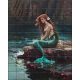 Ceramic tile mural - Little Mermaid