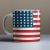 USA flag mug