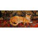 Ceramic tile mural - Cats and dogs II.