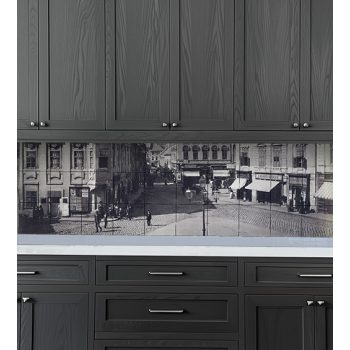 Budapest Sebestyén tér 1892 fali csempe