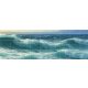 Ceramic tile mural - waves 