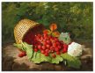 Ceramic tile mural - fruit - strawberry 