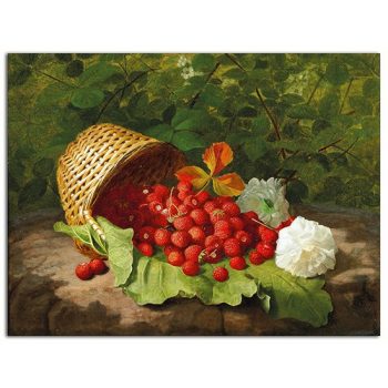 Ceramic tile mural - fruit - strawberry 