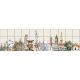 Ceramic tile mural - landmarks