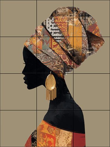 Tile mural - Peoples of Africa II. 