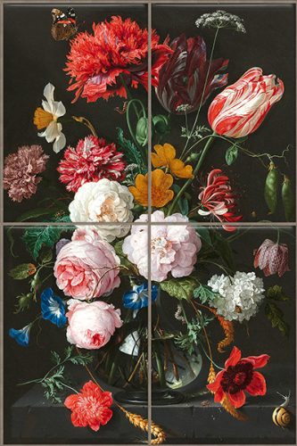 Tile mural - still life 2. 