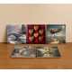 Ceramic tile mural - children playing snowball 