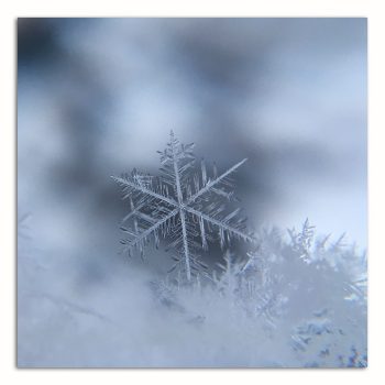 Edényalátét csempe - Hópehely