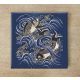 Carp fish - ceramic tile trivet