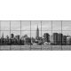 New York Felhőkarcolók - Mozaik csempe (140x60 cm)