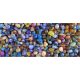Ceramic tile mural - colorful rocks