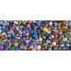 Ceramic tile mural - colorful rocks