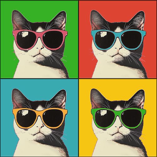 pop art csempe