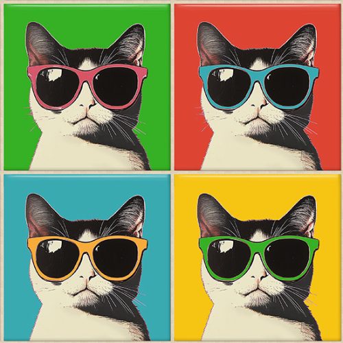pop art csempe